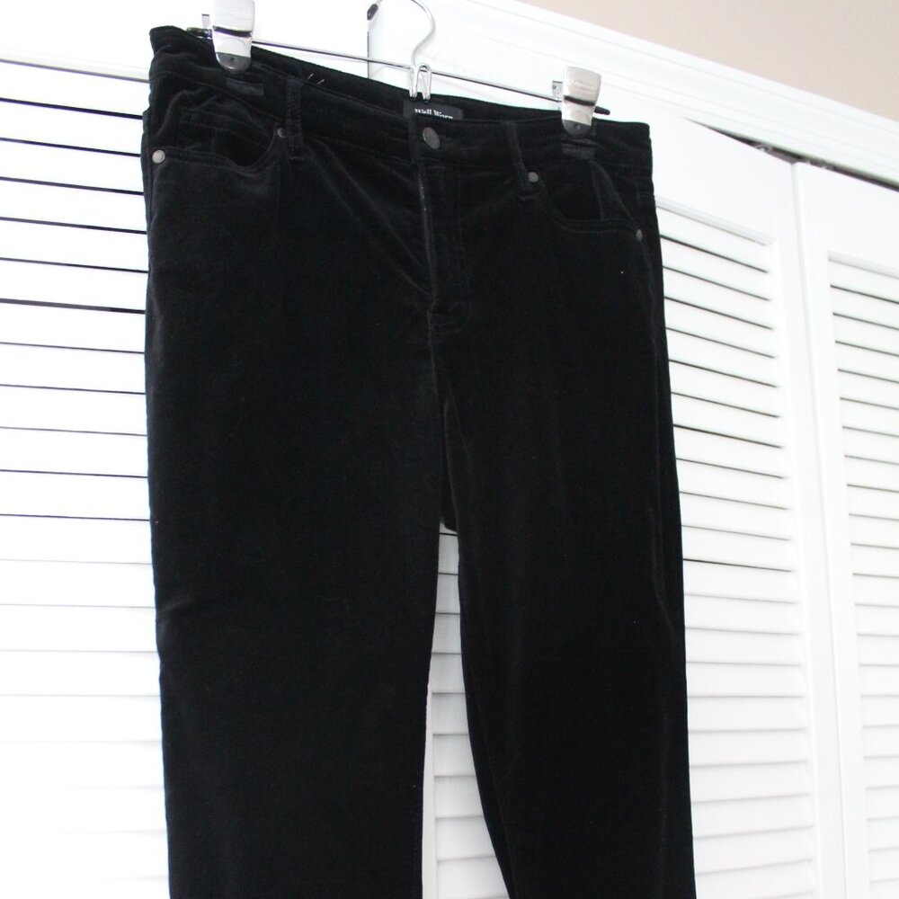 Well Worn Black Suede Pants